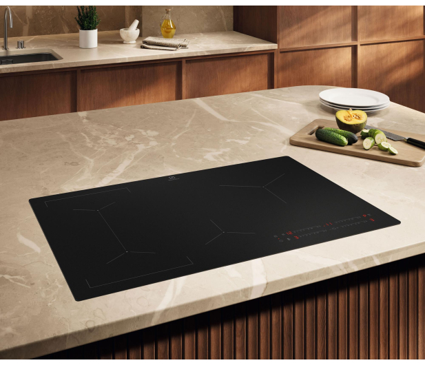 Płyta indukcyjna Electrolux EIV83443CT SaphirMatt Hob2Hood Bridge Czarny - 1333367 - zdjęcie 3